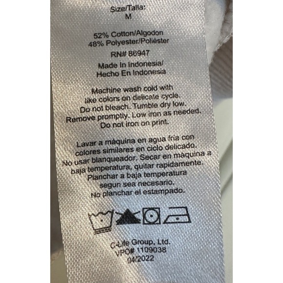 Chemistry Cream‎ Crewneck Sweatshirt oranges Feeling totally Awesome Sz M - Picture 3 of 4